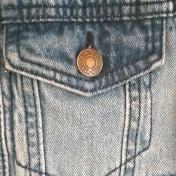 NWOT Basic Edition Jean Jacket - Picture 6 of 13